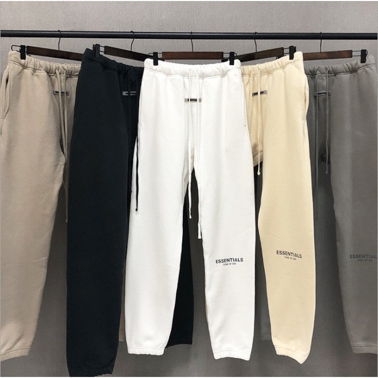 Quần nỉ sweatpants FEAR OF GOD FOG ESSENTIALS ss20 chất liệu nỉ bông cao cấp unisex phong cách