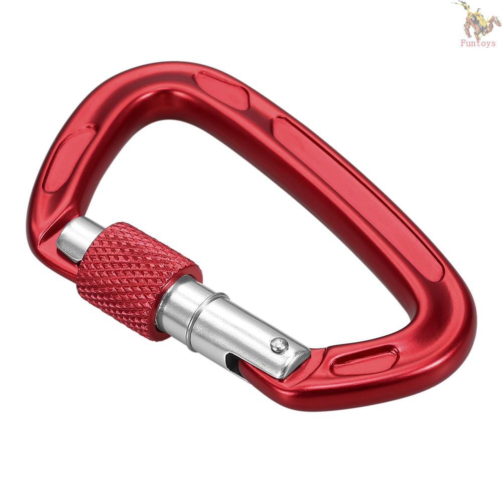 Móc khóa chữ D carabiner chất lượng cao cho các hoạt động ngoài trời