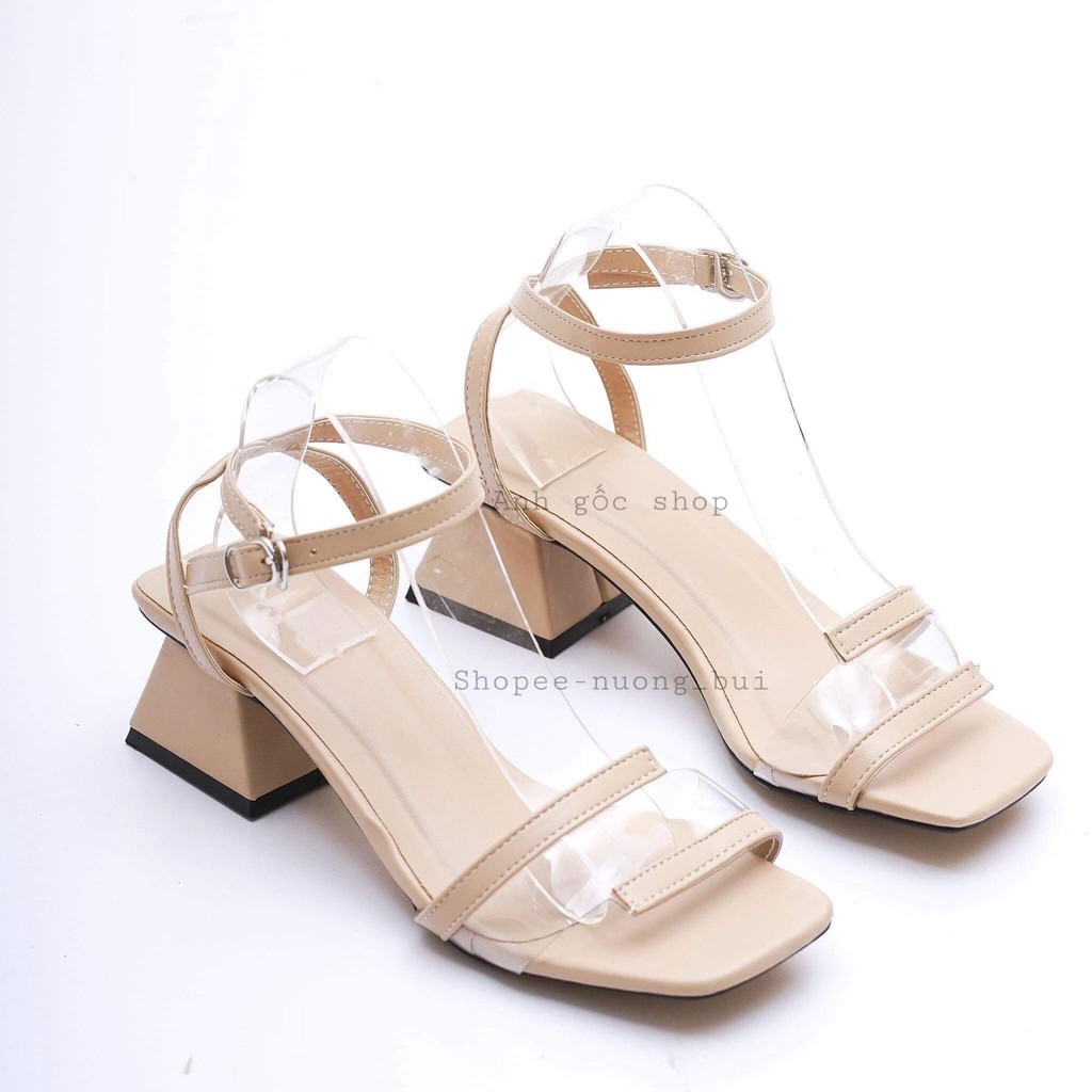 Sandal cao gót dáng hàn quốc siêu rẻ cao 5p - mã 752