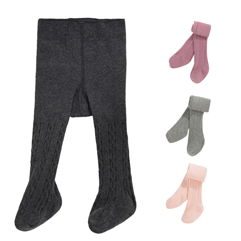 Quần Tất Cotton Mỏng Phối Lưới Dễ Thương Thời Trang Xuân Hè Cho Bé Gái