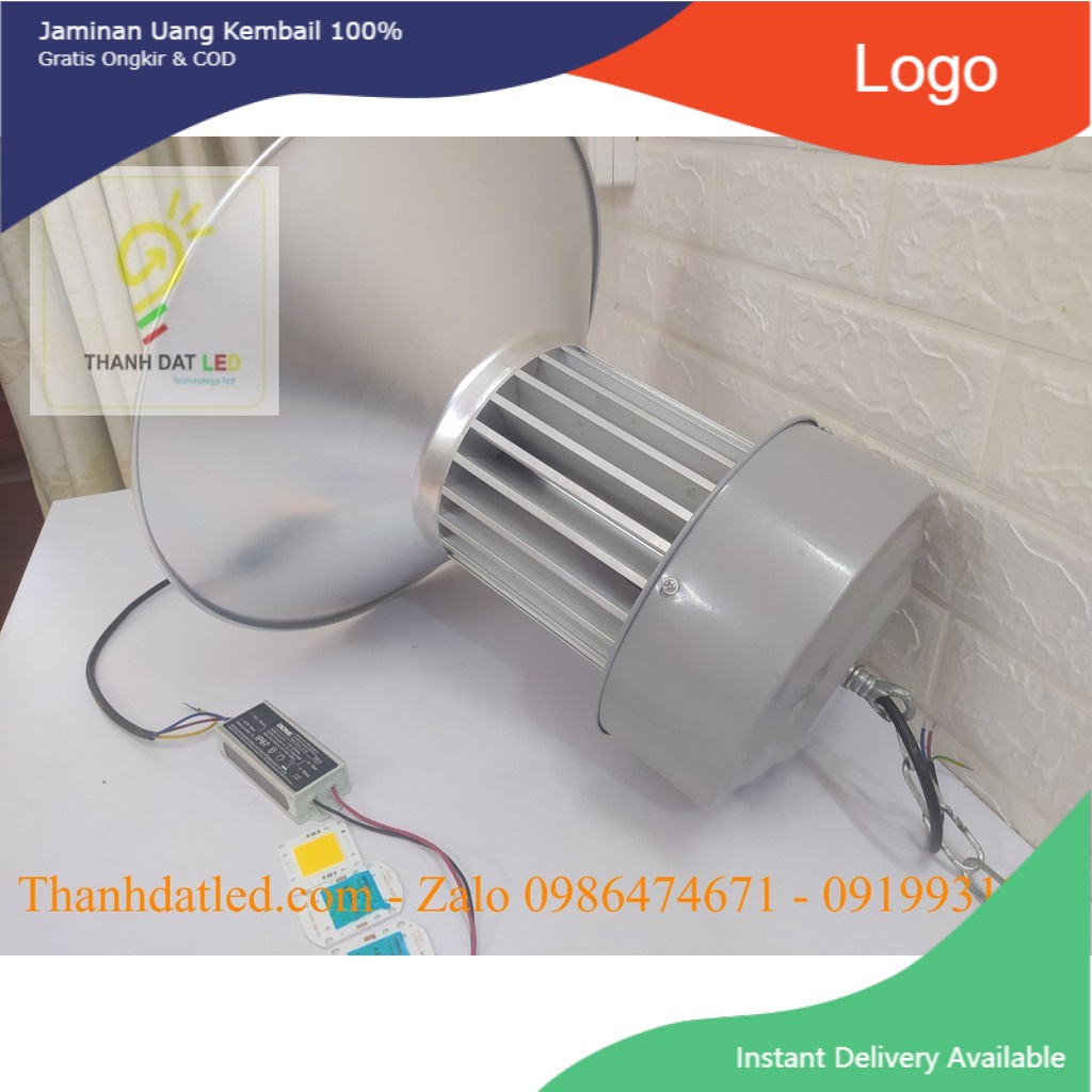 Đèn LED nhà xưởng philips 50w