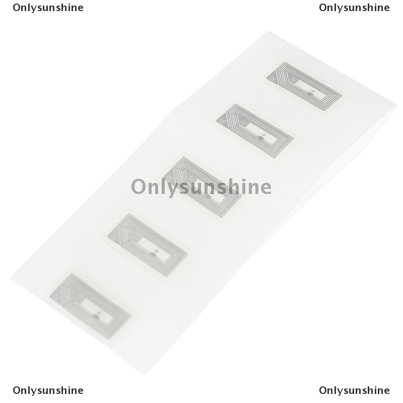 Bộ 100 Chip Nfc Ntag213 2x1cm 13.56mhz Rfid Chất Lượng Cao
