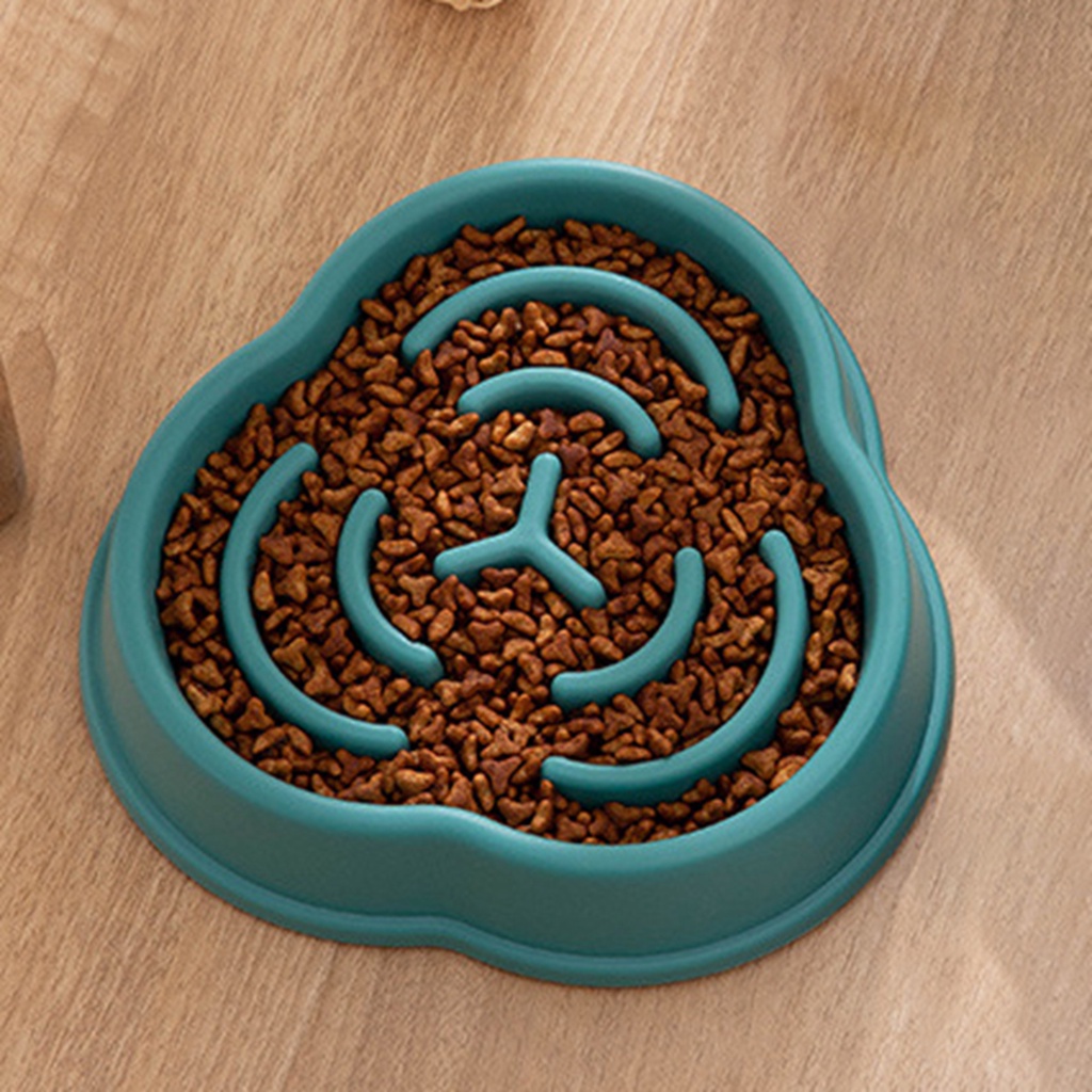 Bộ Tô Đựng Thức Ăn Chậm Chống Kẹt Tay Dành Cho Chó Mèo