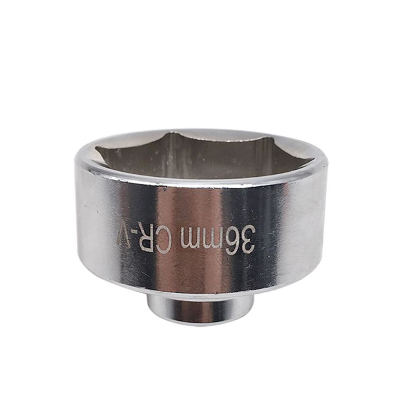 Dụng Cụ Cờ Lê Tháo Bộ Lọc Dầu 36mm 6 Điểm 3 / 8 &quot;Chuyên Dụng
