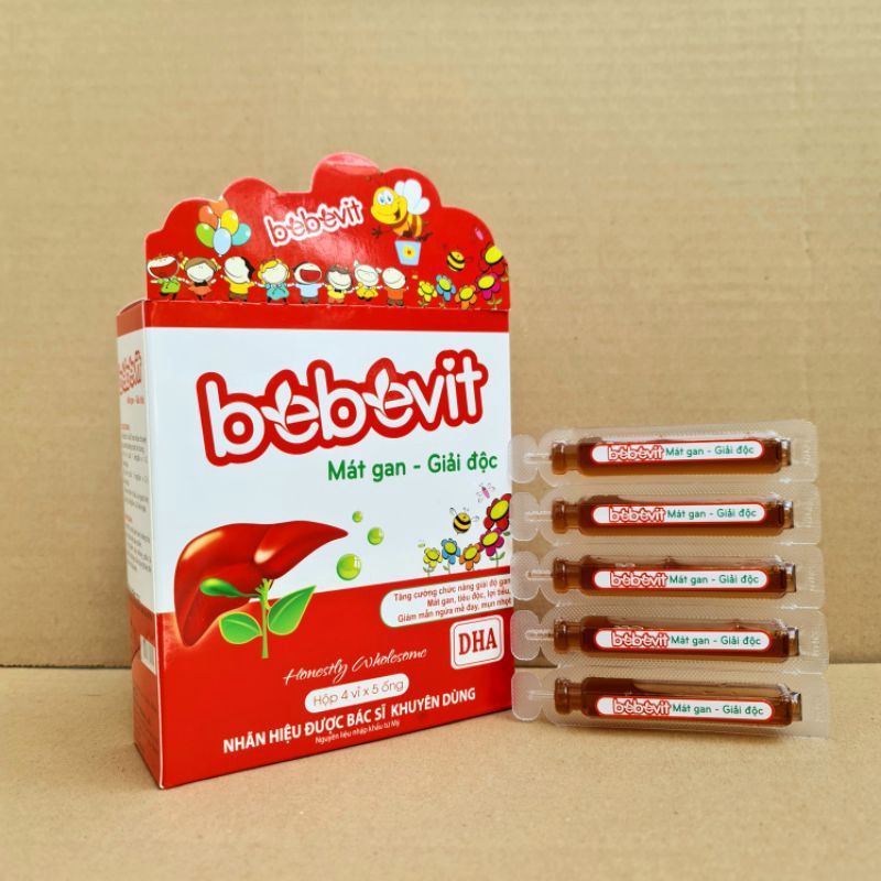 Bebevit Mát gan - Giải độc