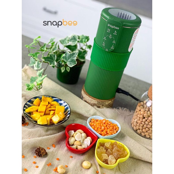 Cốc nấu sữa hạt/ Cốc nấu đa năng Snapbee - BH 24 THÁNG