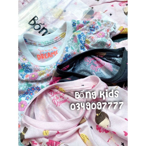 Bộ Thu Bé Gái In Hình Mtl