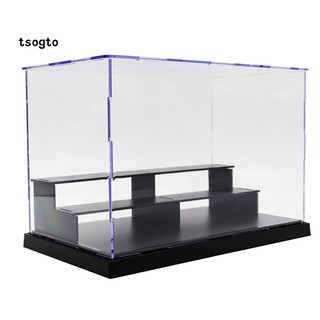 Hộp Đựng Trưng Bày Mô Hình Nhân Vật Tsogto 3 Tầng Chống Bụi