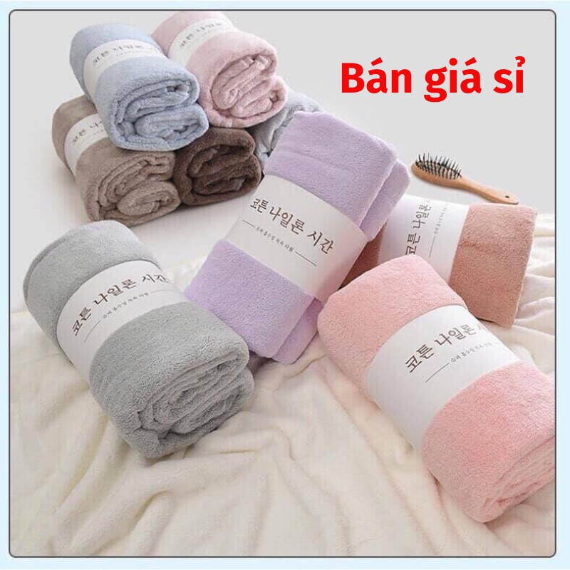 Combo 30khan tắm siêu mềm xuất Hàn 70x140cm