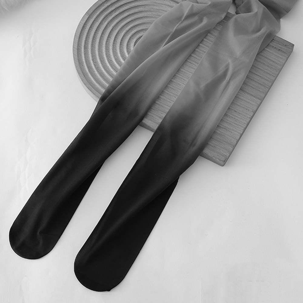 Vớ Dài Siêu Mỏng Co Giãn Màu Gradient Phong Cách Lolita Gợi Cảm Cho Nữ