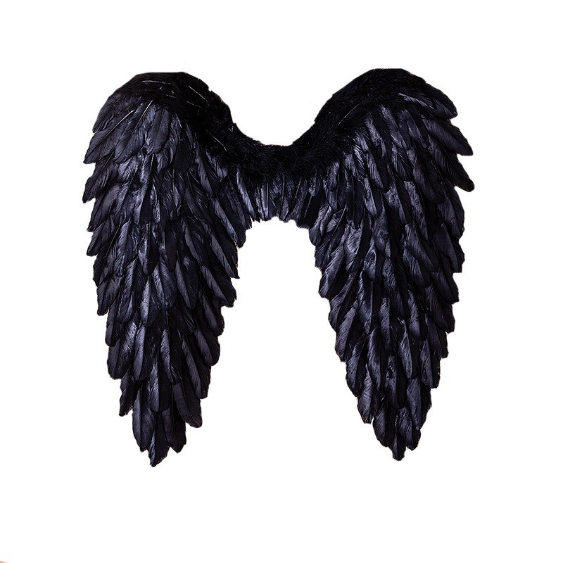 CÁNH ÁC QUỶ MÀU ĐEN COSPLAY cánh thiên thần trắng