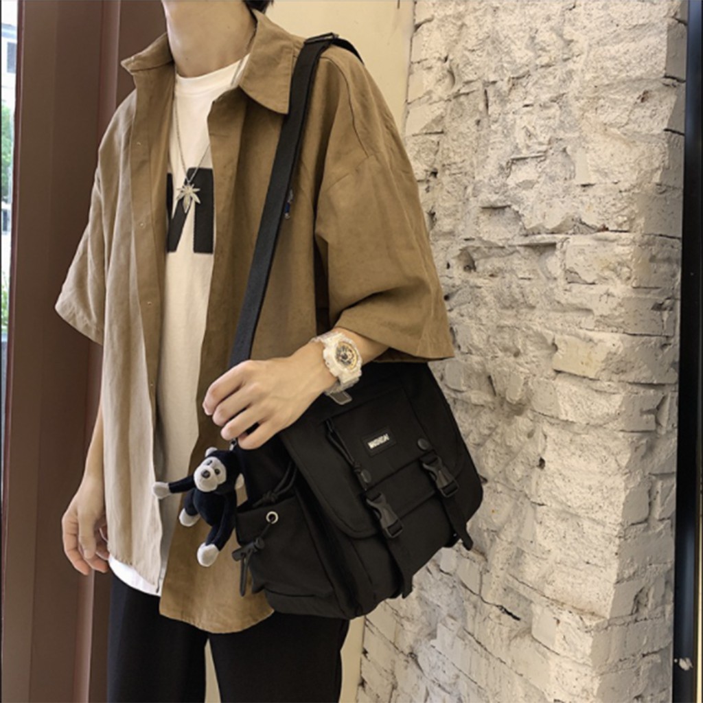 Túi đeo chéo đi học đi chơi phong cách ulzzang thời trang hàn quốc | BigBuy360 - bigbuy360.vn