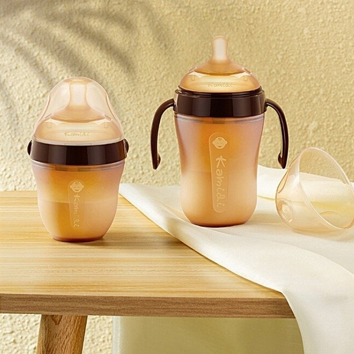 🔥Bình sữa KAMIDI Silicon  Cao Cấp🔥 chuyên dùng tập ti bình cho các bé khó ti, không chịu ti bình 150ml và 250ml.