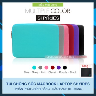 Túi chống sốc Laptop Macbook Shyides full màu 2019 (Chính hãng)