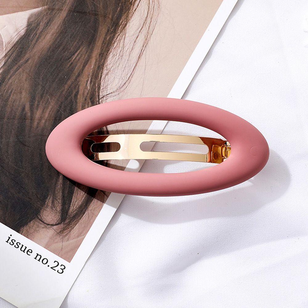 Kẹp Tóc Lò Xo Hình Elip Dễ Thương Cho Nữ