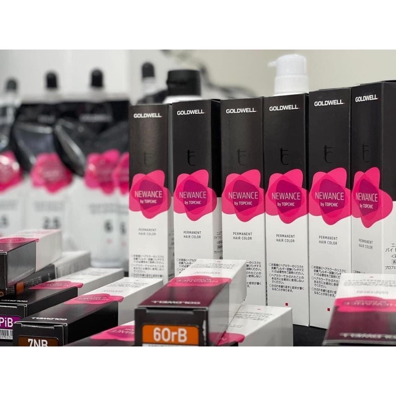 Màu nhuộm phủ bạc thời trang Goldwell NEWANCE by TOPCHIC 80ml