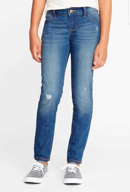 Quần jean dài bé gái