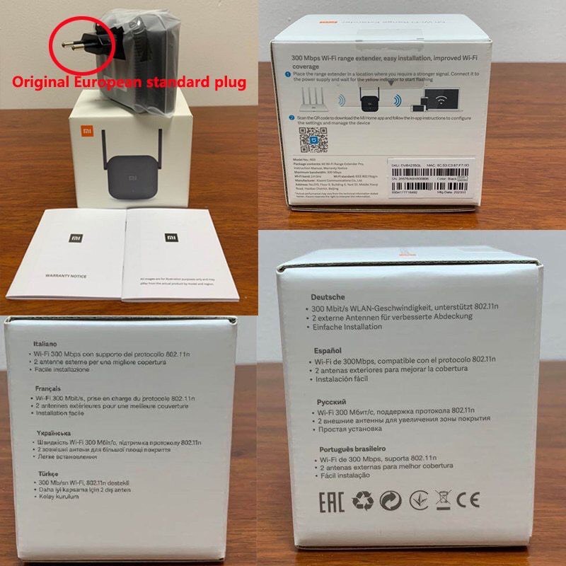 [Bản Quốc Tế] Kích sóng wifi Xiaomi R03 300Mbps, thiết bị mở rộng sóng wifi Xiaomi | BigBuy360 - bigbuy360.vn