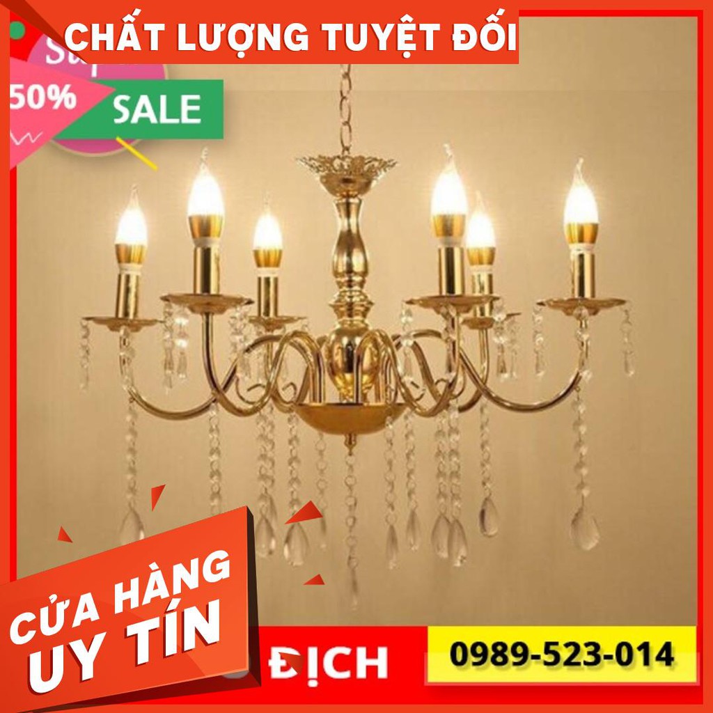 [SIÊU SALE !!!] Đèn Chùm Trang Trí 6 Tay