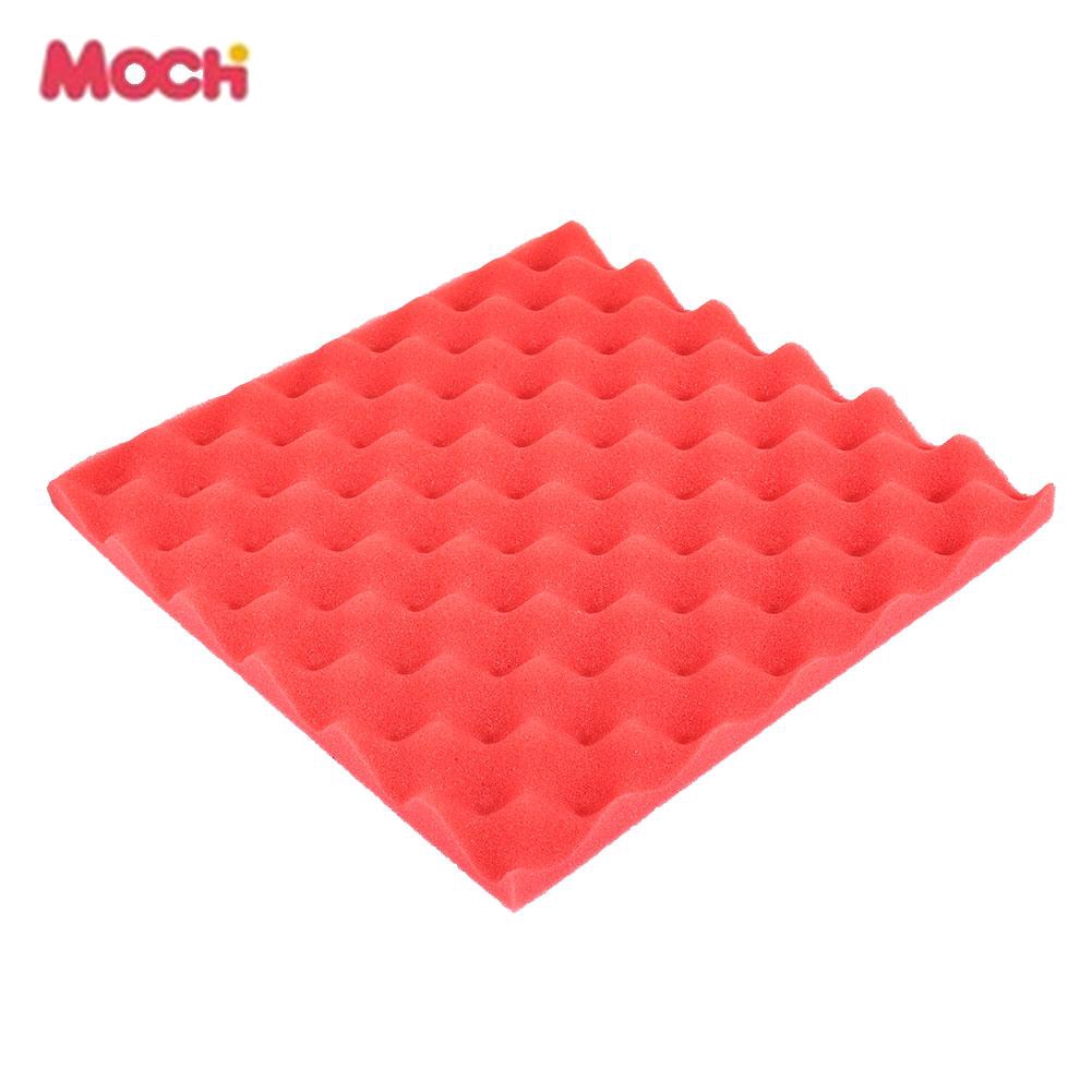 10pcs Miếng xốp dán tường cách âm 30*30cm tiện lợi Chống cháy