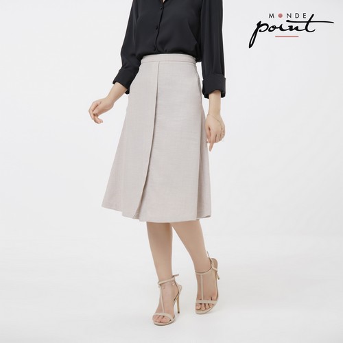 Chân váy Dài Monde Point MPWA0616410 màu Nude | BigBuy360 - bigbuy360.vn