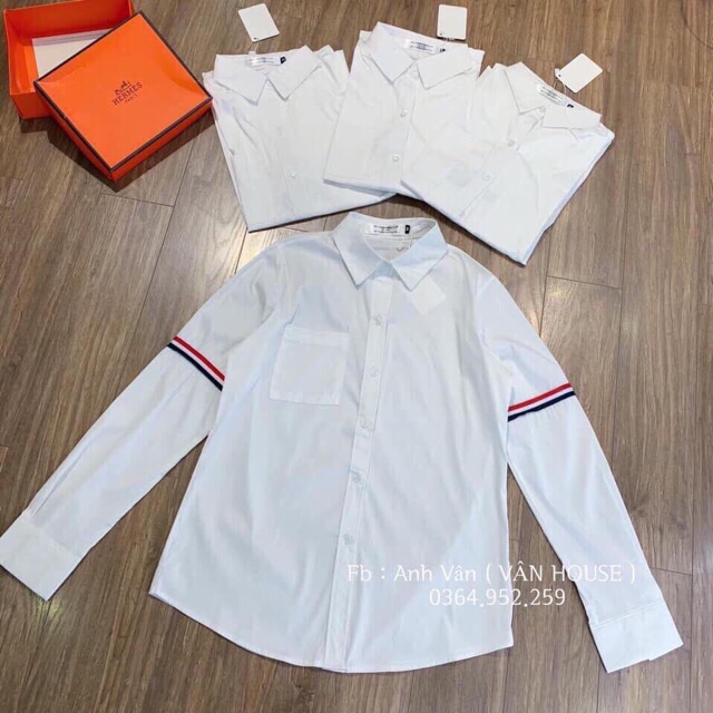 Xả - Áo sơ mi quốc dân vạch tay chất thô lụa