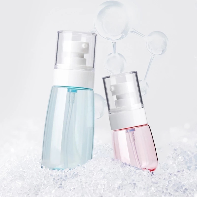 Chai Rỗng Trong Suốt 100ml Dùng Chiết Xà Phòng Dạng Nhấn Tiện Dụng Khi Đi Du Lịch