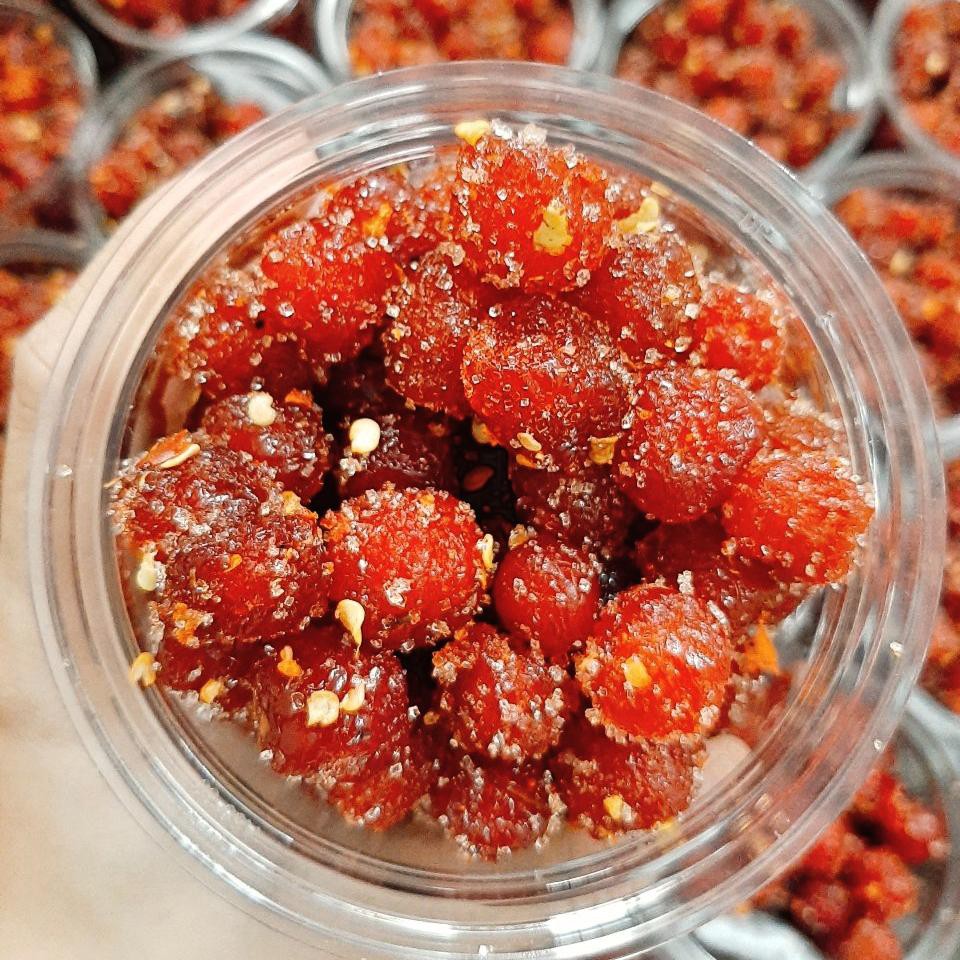 Chùm Ruột Sấy Vị Chanh Muối,Mứt Chùm Ruột Hủ 500G - GÀ BEO FOOD