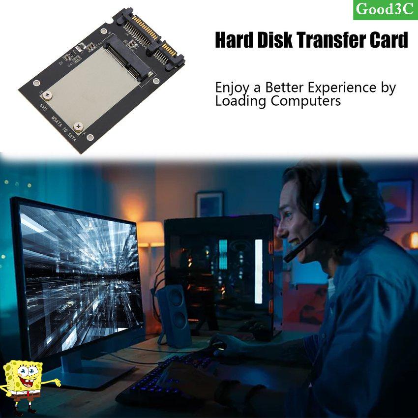 S101 Solid state drive transfer box mSATA to SATA III 2.5 inch SSD