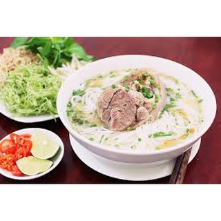 Bún giò heo gói