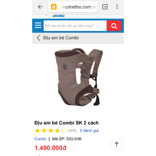 Địu Combi SK