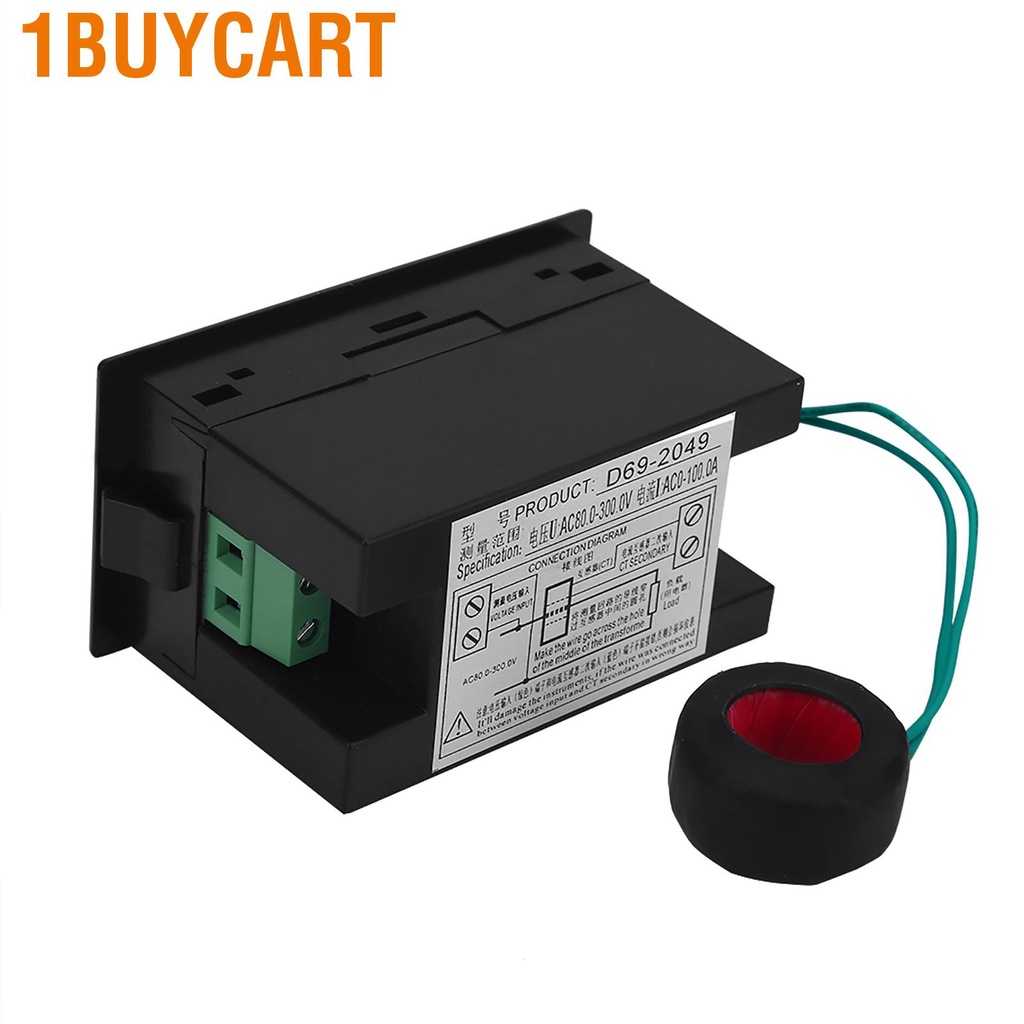 Đồng hồ đo vôn kế kỹ thuật số AC 80-300V 100A chuyên dụng
