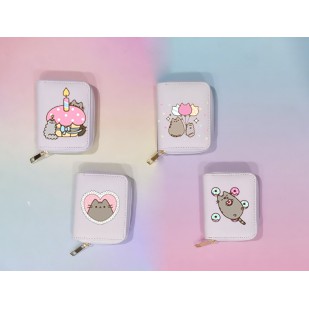 Ví pusheen VNI15 ví ngắn cute bóp dễ thương idol kpop army thần tượng hoạt hình