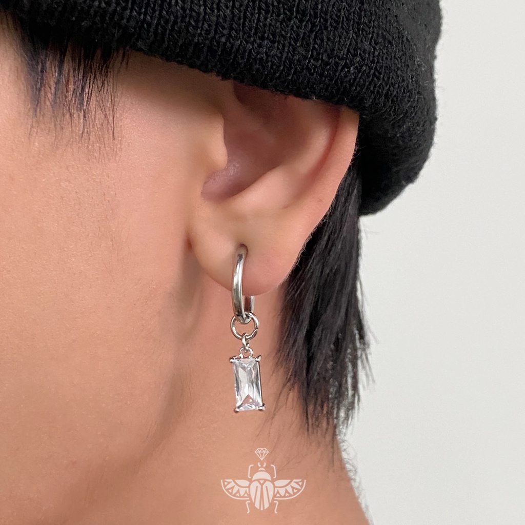 Khuyên Tai Dạng Kẹp Đính Đá Zircon Không Cần Lỗ Mẫu Mới 2022 Cho Cặp Đôi