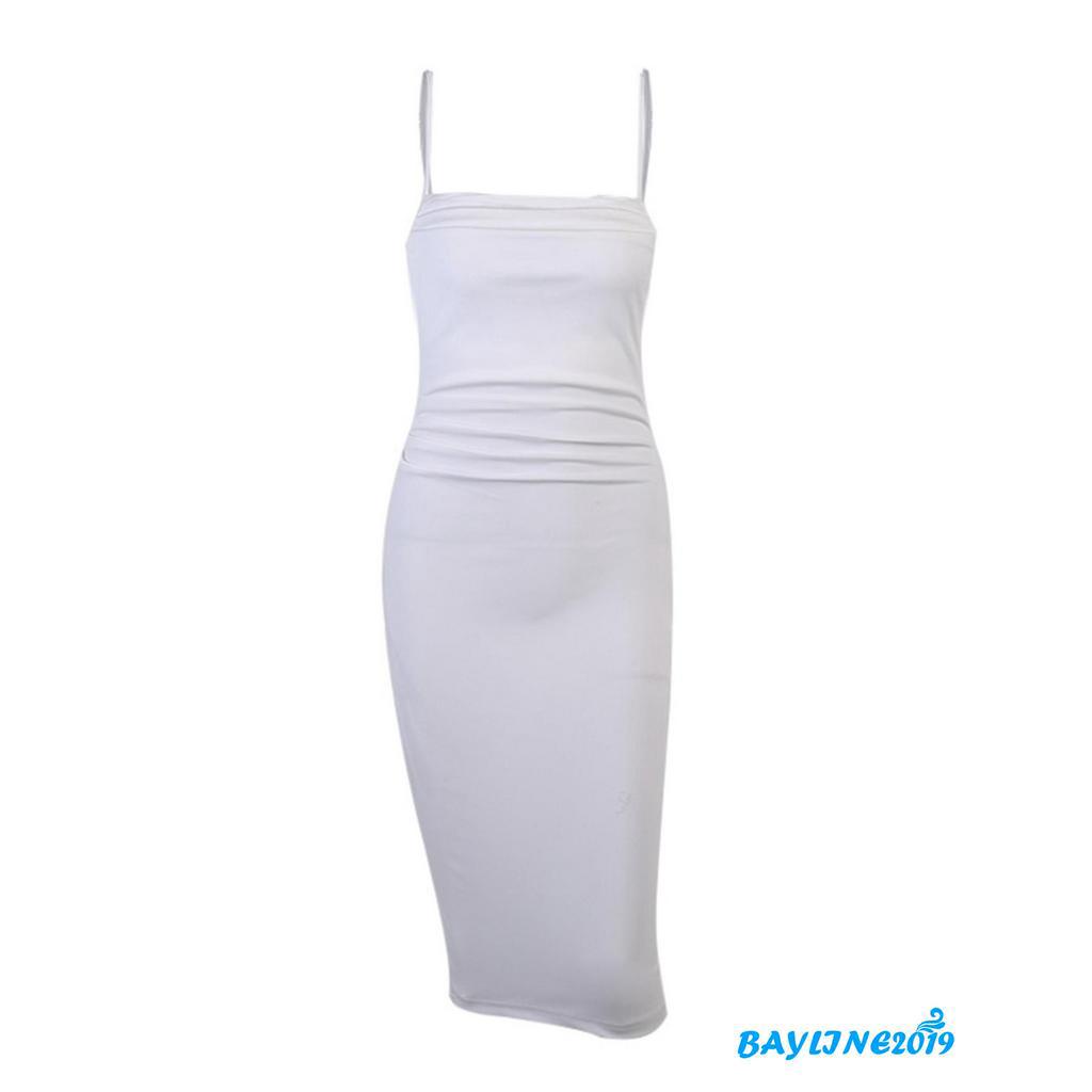 Đầm Dây Nữ Cộc Tay Ôm Sát Quyến Rũ