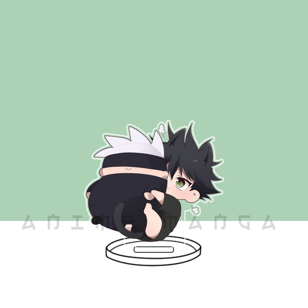 Mô Hình Nhân Vật Anime Jujutsu Kaisen Standee Chú Thuật Hồi Chiến Chibi Chất Liệu Acrylic decor góc học tập bàn làm việc