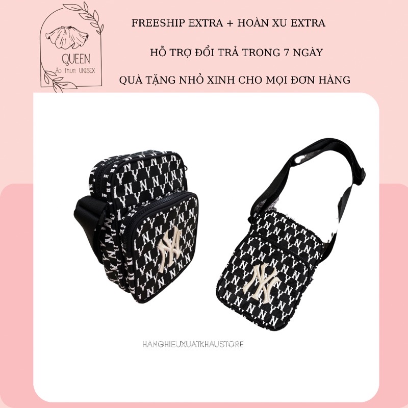 Túi đeo chéo minibag  thời trang nam nữ In Monogram M.L.B