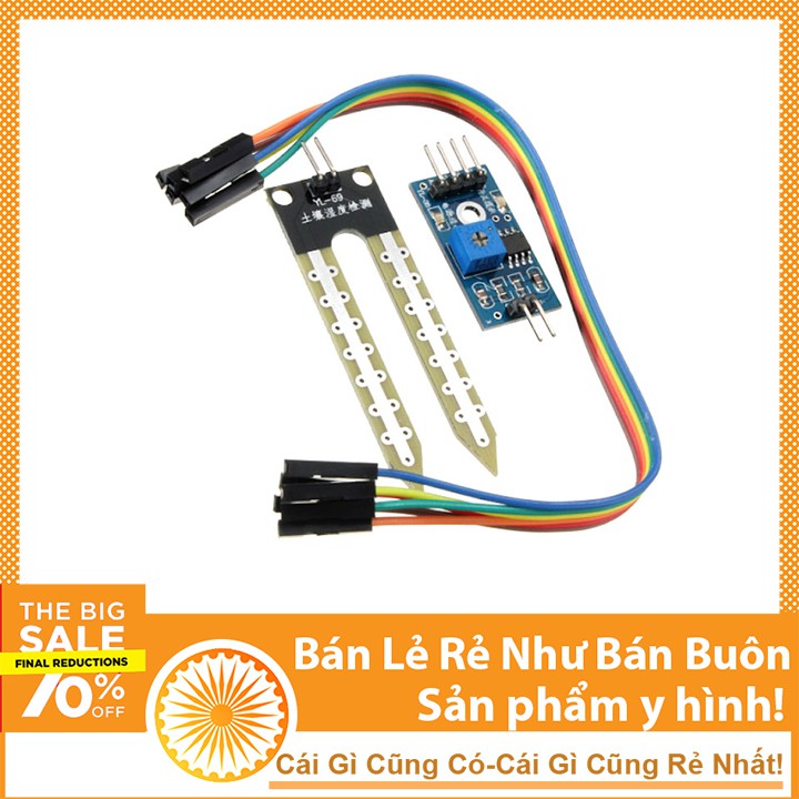 Cảm Biến Đo Độ Ẩm Trong Đất