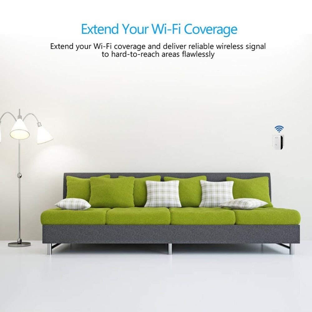 Thiết bị khuếch đại kích sóng wifi không dây 300Mbps 802.11N/B/G