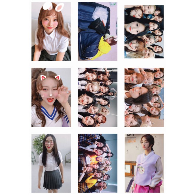 Lomo card ảnh nhóm LOONA update Twitter full 45 ảnh