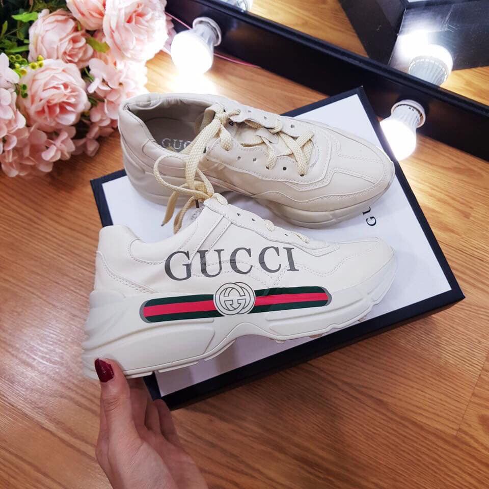 [FREESHIP] Giày thể thao sneaker Gucci kẻ đỏ SIÊU CHẤT HÀNG ĐẸP 🔥 Dễ phối đồ nhất 🍁 Full Box + Full Bill