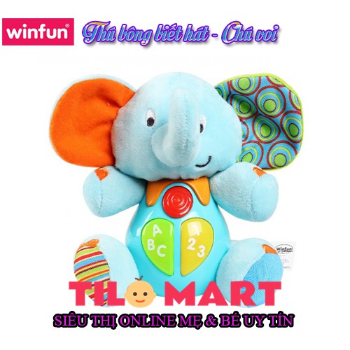 Thú bông biết hát - Chú voi Winfun