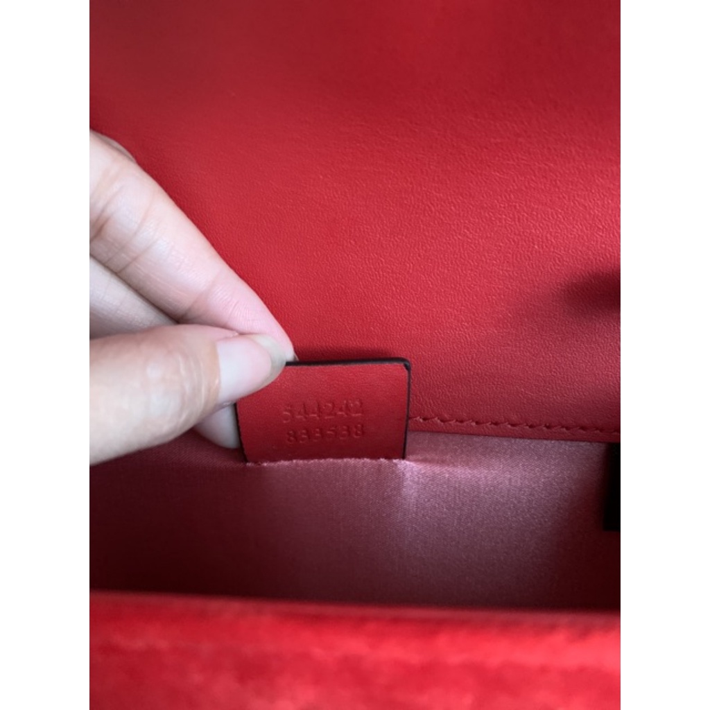 Thanh lý túi G.C nhung sz 20