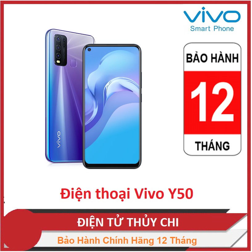 Điện thoại Vivo Y50 - Hàng Chính Hãng Mới 100% | BigBuy360 - bigbuy360.vn