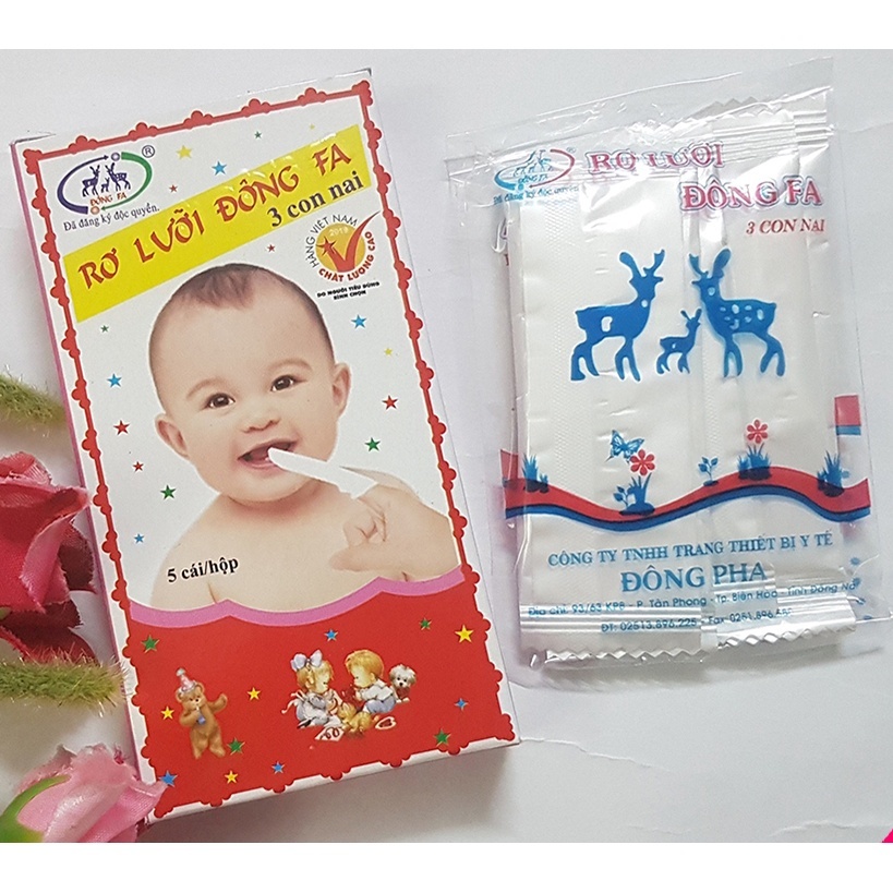 Tưa lưỡi Đông Pha cho bé