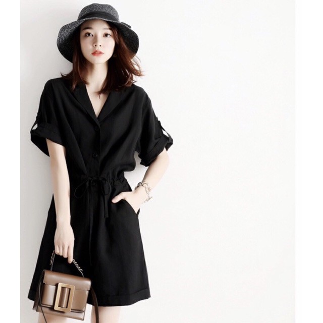 Jum freesize đen form ngắn
