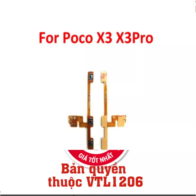 Cáp nguồn âm lượng PoCo X3 3Pro NFC/ M3