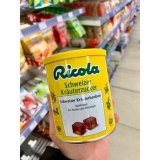 Kẹo ngậm ho Ricola thảo dược 250g Đức