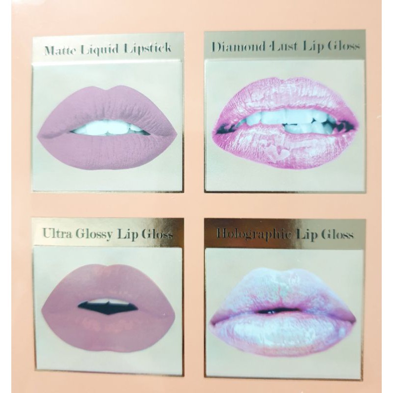 Set 4 màu son thương hiệu  Paris Hilton USA không trôi..