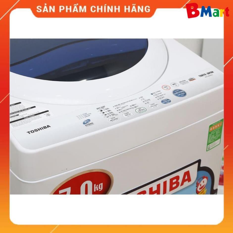 [BMART] Máy giặt Toshiba 7kg AW-A800SV, Hàng chính hãng - Bảo hành 1 năm  - BM